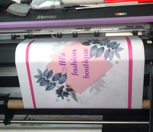 pink Banner Printing