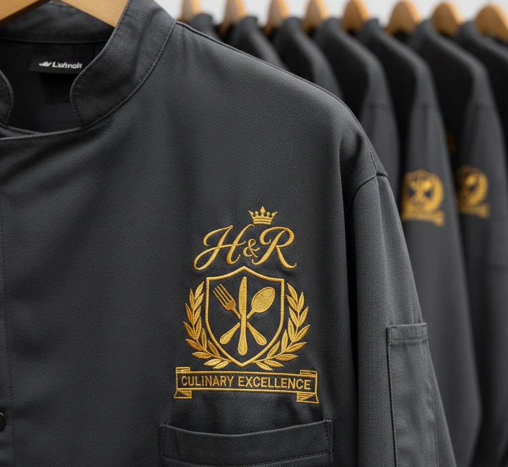 Hospitality & Restaurant Uniform Embroidery
