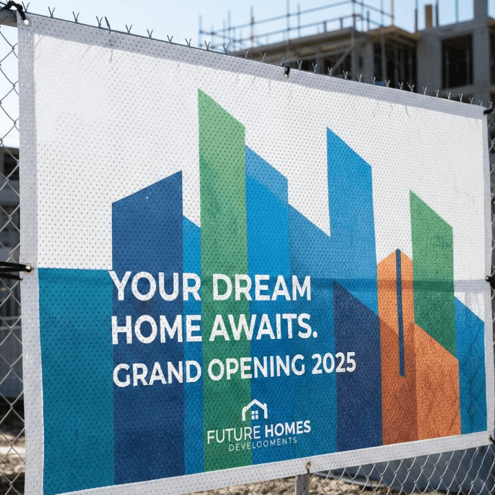 Mesh Banner printing