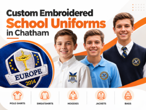 School Uniform Embroidery in Chatham